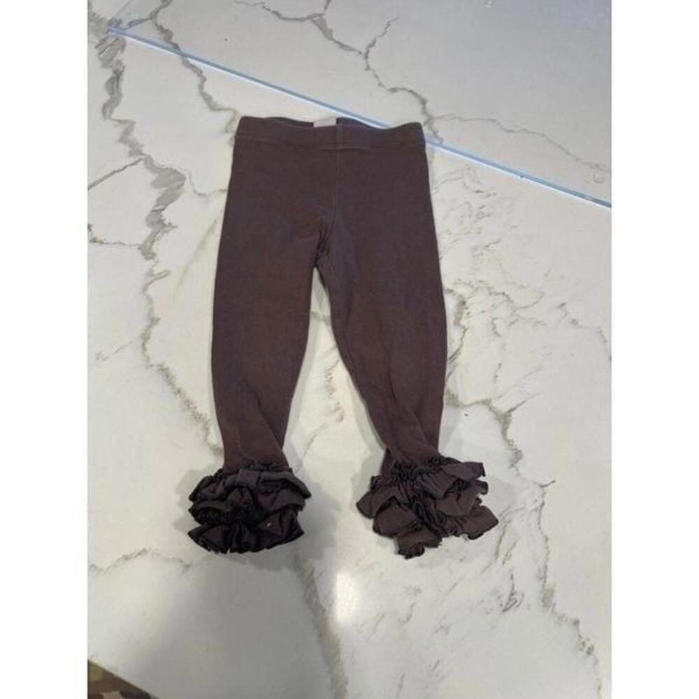 Sweethoney brown ruffle pants size 2T
